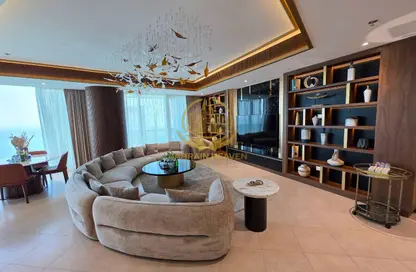 Penthouse - 4 Bedrooms - 7 Bathrooms for rent in Bahrain Financial Harbour - Manama - Capital Governorate