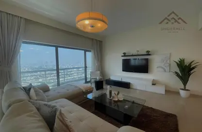Living Room image for: Apartment - 2 Bedrooms - 3 Bathrooms for rent in Zinj - Manama - Capital Governorate, Image 1