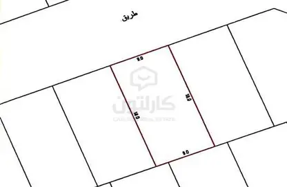 2D Floor Plan image for: Land - Studio for sale in Hamala - Northern Governorate, Image 1