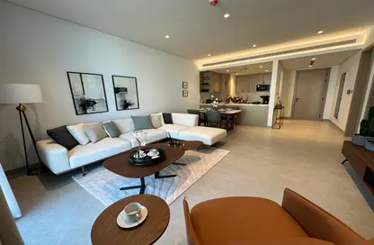 Living Room image for: Apartment - 1 Bedroom - 1 Bathroom for sale in Bahrain Financial Harbour - Manama - Capital Governorate, Image 1