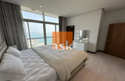 Room / Bedroom image for: Apartment - 3 Bedrooms - 4 Bathrooms for rent in Reef Island - Capital Governorate, Image 1