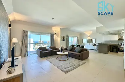 Apartment - 2 Bedrooms - 3 Bathrooms for rent in Amwaj Avenue - Amwaj Islands - Muharraq Governorate