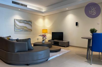 Apartment - 1 Bedroom - 2 Bathrooms for rent in Diplomatic Area - Manama - Capital Governorate