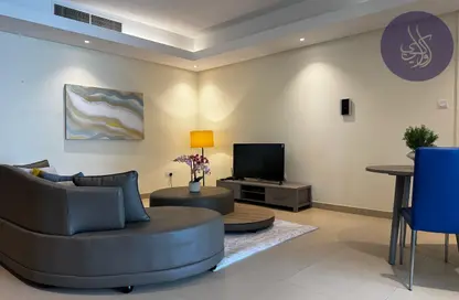 Apartment - 1 Bedroom - 2 Bathrooms for rent in Diplomatic Area - Manama - Capital Governorate