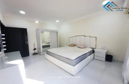Room / Bedroom image for: Apartment - 1 Bedroom - 2 Bathrooms for rent in Hidd - Muharraq Governorate, Image 1
