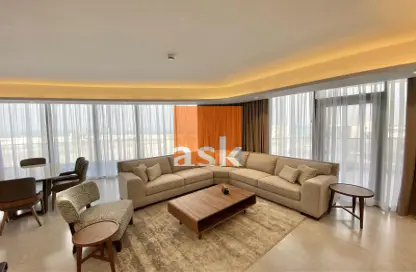 Living Room image for: Apartment - 3 Bedrooms - 4 Bathrooms for sale in Breeze of Dilmunia - Dilmunia Island - Muharraq Governorate, Image 1
