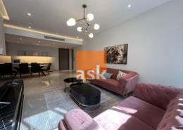 Living / Dining Room image for: Apartment - 2 bedrooms - 3 bathrooms for rent in Amwaj Marina - Amwaj Islands - Muharraq Governorate, Image 1