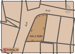 صورةمخطط ثنائي الأبعاد لـ: أرض للبيع في الجفير - محافظة العاصمة, صورة 1