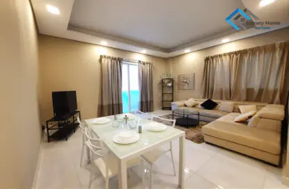 Living / Dining Room image for: Apartment - 1 Bedroom - 1 Bathroom for rent in Hidd - Muharraq Governorate, Image 1