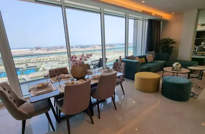 Apartment - 3 Bedrooms - 4 Bathrooms for rent in Canal View - Dilmunia Island - Muharraq Governorate