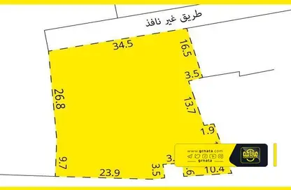 2D Floor Plan image for: Land - Studio for sale in Tashan - Northern Governorate, Image 1