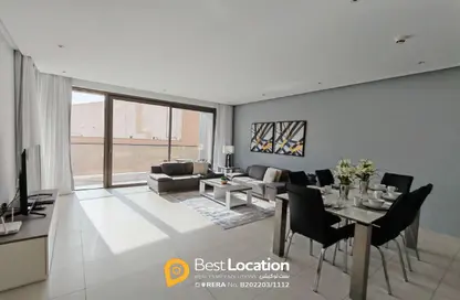 شقة - 2 غرف نوم - 3 حمامات للايجار في اللاجون - أمواج - المحرق