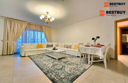 شقة - غرفة نوم - 2 حمامات للايجار في شارع أمواج - أمواج - المحرق