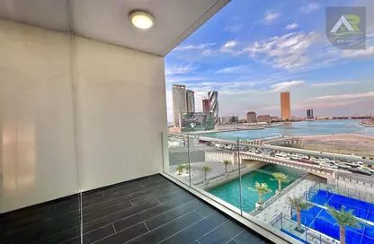 Apartment - 1 Bedroom - 2 Bathrooms for rent in Bahrain Financial Harbour - Manama - Capital Governorate