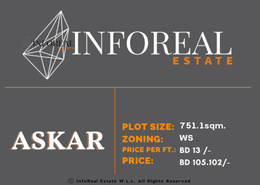 Land for sale in Askar - Southern Governorate