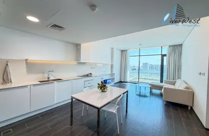 Apartment - 1 Bedroom - 2 Bathrooms for rent in Bahrain Financial Harbour - Manama - Capital Governorate