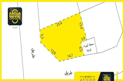صورة لـ مخطط ثنائي الأبعاد أرض - استوديو للبيع في كرزكان - المحافظة الشمالية ، صورة رقم 1