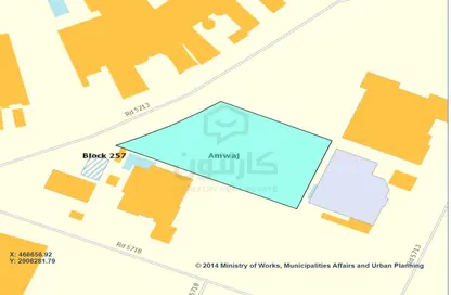Map Location image for: Land - Studio for sale in Amwaj Islands - Muharraq Governorate, Image 1