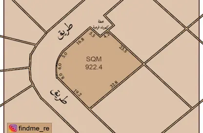 أرض - استوديو للبيع في أمواج - المحرق