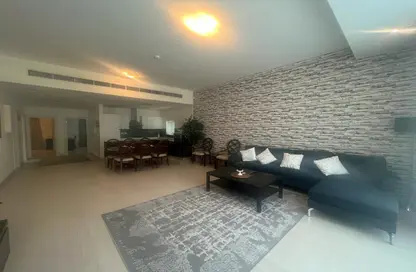 Living / Dining Room image for: Apartment - 2 Bedrooms - 2 Bathrooms for rent in Al Juffair - Capital Governorate, Image 1