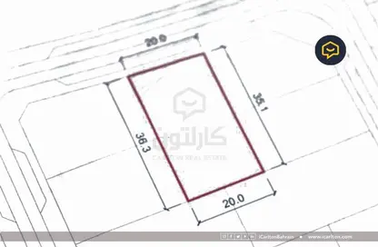 Map Location image for: Land - Studio for sale in Sarat - Diyar Al Muharraq - Muharraq Governorate, Image 1