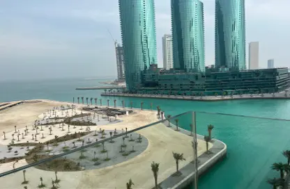 Water View image for: Penthouse - 2 Bedrooms - 4 Bathrooms for sale in Bahrain Financial Harbour - Manama - Capital Governorate, Image 1