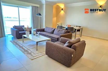 شقة - 2 غرف نوم - 3 حمامات للايجار في شارع أمواج - أمواج - المحرق