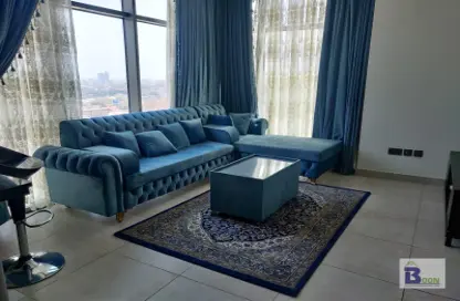 Living Room image for: Apartment - 1 Bedroom - 1 Bathroom for rent in Exhibition Road - Hoora - Capital Governorate, Image 1