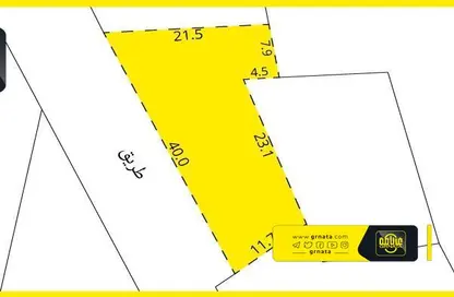2D Floor Plan image for: Land - Studio for sale in Jid Al Haj - Northern Governorate, Image 1