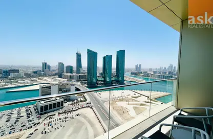 Apartment - 1 Bedroom - 1 Bathroom for rent in Bahrain Bay - Capital Governorate