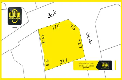 صورة لـ موقع على الخريطة أرض - استوديو للبيع في جدحفص - المحافظة الشمالية ، صورة رقم 1