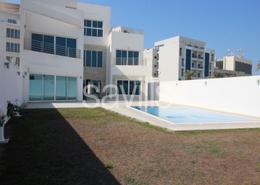 Modern villa pool and Lagoon access