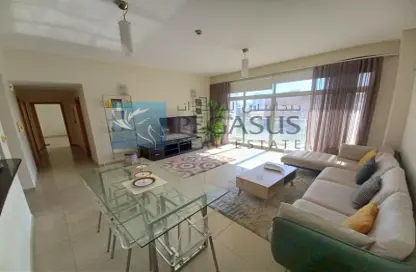 Living / Dining Room image for: Apartment - 2 Bedrooms - 2 Bathrooms for sale in Amwaj Islands - Muharraq Governorate, Image 1