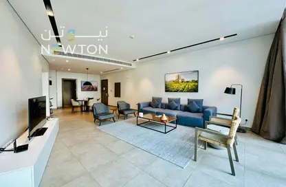 Hotel Apartment - 1 Bedroom - 2 Bathrooms for rent in Al Juffair - Capital Governorate