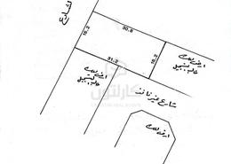 صورةمخطط ثنائي الأبعاد لـ: أرض للبيع في قلالي - المحرق, صورة 1