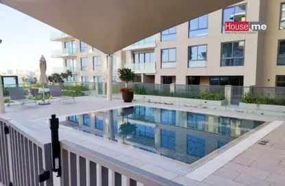 Pool image for: Apartment - 1 Bathroom for rent in Marassi Al Bahrain - Diyar Al Muharraq - Muharraq Governorate, Image 1