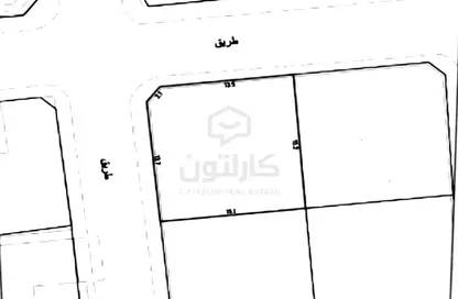 2D Floor Plan image for: Land - Studio for sale in Bani Jamra - Northern Governorate, Image 1