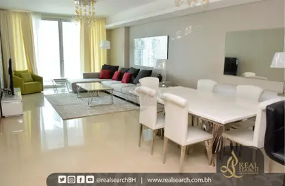 Apartment - 2 Bedrooms - 4 Bathrooms for rent in The Treasure - Dilmunia Island - Muharraq Governorate