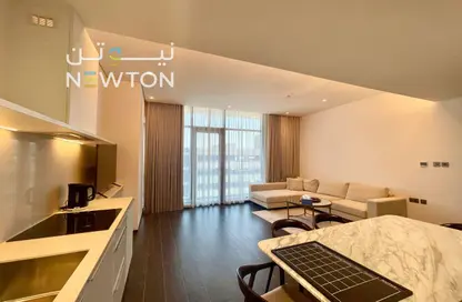 Apartment - 1 Bedroom - 2 Bathrooms for rent in Bahrain Financial Harbour - Manama - Capital Governorate