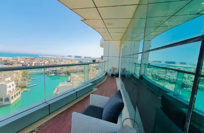 شقة - 2 غرف نوم - 2 حمامات للايجار في شارع أمواج - أمواج - المحرق