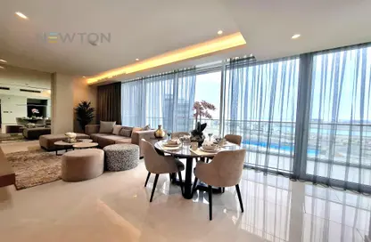 Apartment - 2 Bedrooms - 3 Bathrooms for rent in Canal View - Dilmunia Island - Muharraq Governorate