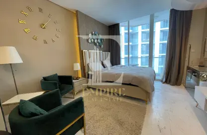 Apartment - Studio - 1 Bathroom for rent in Bahrain Bay - Capital Governorate