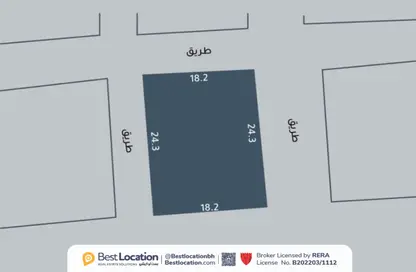 أرض - استوديو للبيع في الرفاع الغربي - الرفاع - المحافظة الجنوبية