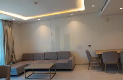 Living / Dining Room image for: Apartment - 1 Bedroom - 2 Bathrooms for rent in Hidd - Muharraq Governorate, Image 1
