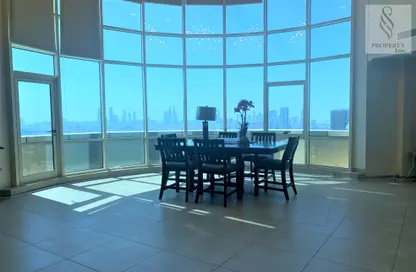 Dining Room image for: Penthouse - 4 Bedrooms - 4 Bathrooms for rent in Al Juffair - Capital Governorate, Image 1