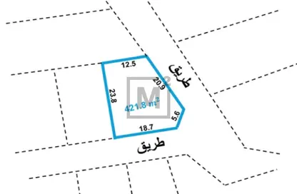 أرض - استوديو للبيع في جدحفص - المحافظة الشمالية