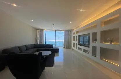 Living Room image for: Penthouse - 1 Bedroom - 2 Bathrooms for rent in Al Juffair - Capital Governorate, Image 1