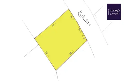 2D Floor Plan image for: Land - Studio for sale in Maameer - Central Governorate, Image 1