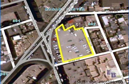 Map Location image for: Land - Studio for sale in Manama Downtown - Manama - Capital Governorate, Image 1