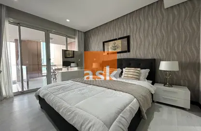 Room / Bedroom image for: Duplex - 3 Bedrooms - 4 Bathrooms for rent in Reef Island - Capital Governorate, Image 1